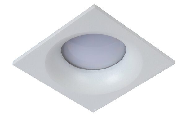 Lucide ZIVA - Inbouwspot Badkamer - 1xGU10 (MR16) - IP44 - Wit Lucide ZIVA - Inbouwspot Badkamer - 1xGU10 (MR16) - IP44 - Wit