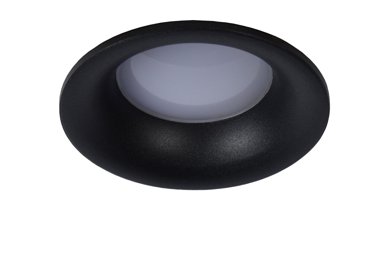 Lucide ZIVA - Inbouwspot Badkamer - Ø 8,4 cm - 1xGU10 (MR16) - IP44 - Zwart Lucide ZIVA - Inbouwspot Badkamer - Ø 8,4 cm - 1xGU10 (MR16) - IP44 - Zwart