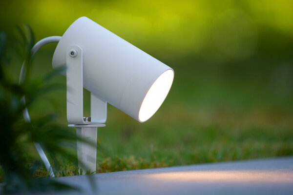 Lucide TAYLOR - Tuinspot - Ø 10 cm - 1xGU10 (MR16) - IP65 - Wit Lucide TAYLOR - Tuinspot - Ø 10 cm - 1xGU10 (MR16) - IP65 - Wit