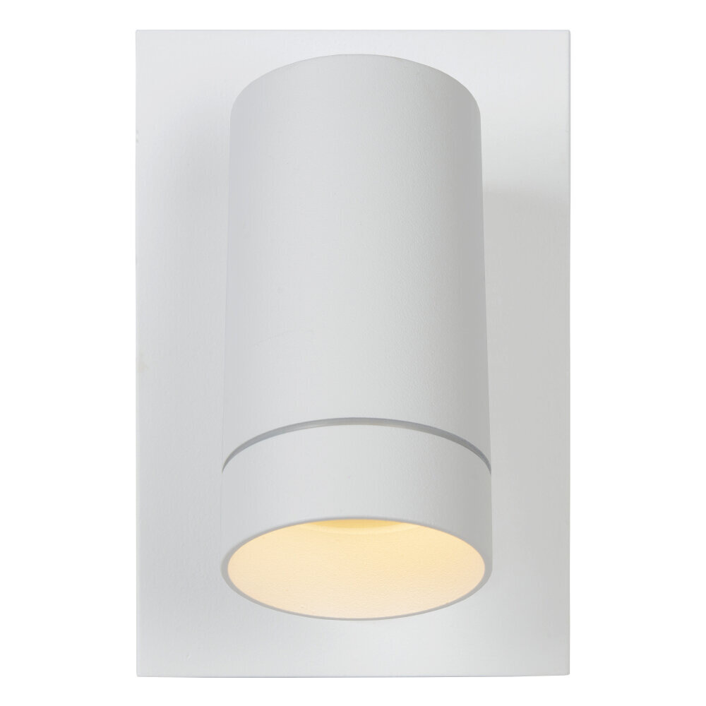 Lucide TAYLOR - Wandspot / Wandlamp Binnen/Buiten - 1xGU10 (MR16) - IP54 - Bewegingssensor - Wit Lucide TAYLOR - Wandspot / Wandlamp Binnen/Buiten - 1xGU10 (MR16) - IP54 - Bewegingssensor - Wit