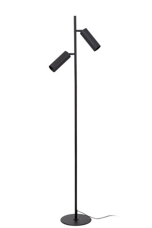 Lucide CLUBS - Vloerlamp - 2xGU10 (MR16) - Zwart
