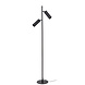 Lucide CLUBS - Vloerlamp - 2xGU10 (MR16) - Zwart