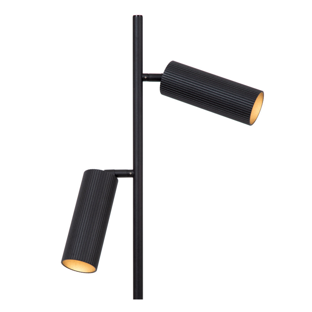 Lucide CLUBS - Vloerlamp - 2xGU10 (MR16) - Zwart