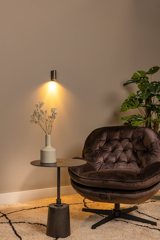 Lucide DUPLA - Wandspot / Wandlamp - 1xGU10 (MR11) - Koffie Lucide DUPLA - Wandspot / Wandlamp - 1xGU10 (MR11) - Koffie