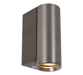 Lucide DUPLA - Wandspot / Wandlamp - 1xGU10 (MR11) - Grijs ijzer Lucide DUPLA - Wandspot / Wandlamp - 1xGU10 (MR11) - Grijs ijzer