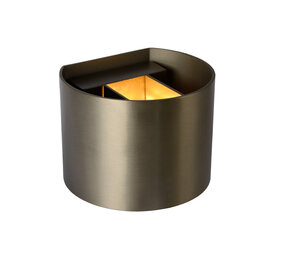 Lucide XIO - Wandlamp - LED Dimb. - G9 - 1x3,5W 2700K - Verstelbare stralingshoek - Roest bruin