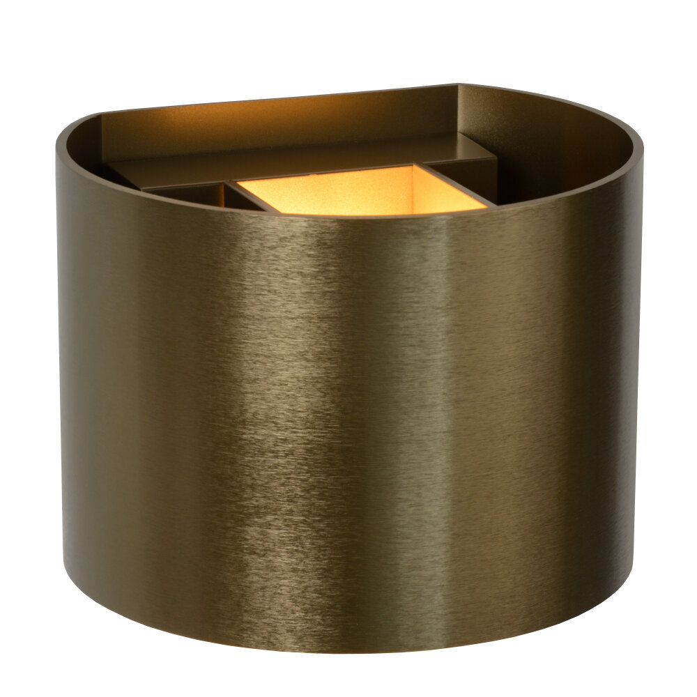 Lucide XIO - Wandlamp - LED Dimb. - G9 - 1x3,5W 2700K - Verstelbare stralingshoek - Roest bruin