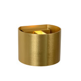 Lucide XIO - Wandlamp - LED Dimb. - G9 - 1x3,5W 2700K - Verstelbare stralingshoek - Mat Goud / Messing