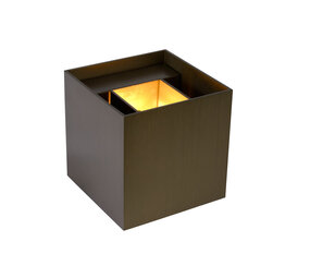 Lucide XIO - Wandlamp - LED Dimb. - G9 - 1x4W 2700K - Verstelbare stralingshoek - Roest bruin