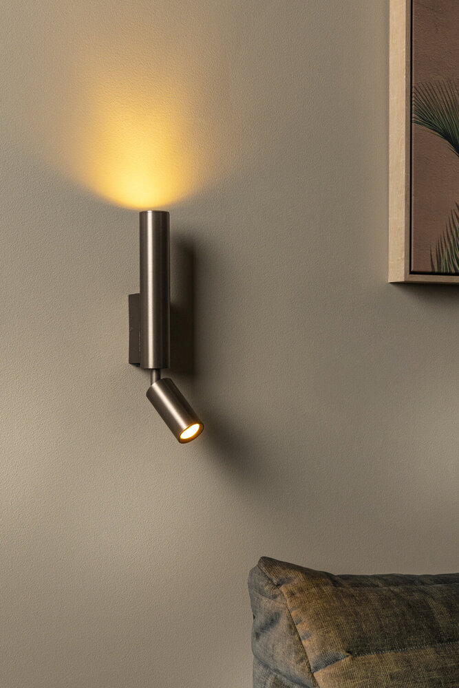 Lucide OTIMO - Wandspot / Wandlamp - 2xGU10 (MR16) - Koffie - Essential Lucide OTIMO - Wandspot / Wandlamp - 2xGU10 (MR16) - Koffie - Essential