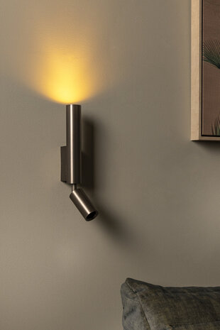 Lucide OTIMO - Wandspot / Wandlamp - 2xGU10 (MR16) - Koffie - Essential Lucide OTIMO - Wandspot / Wandlamp - 2xGU10 (MR16) - Koffie - Essential
