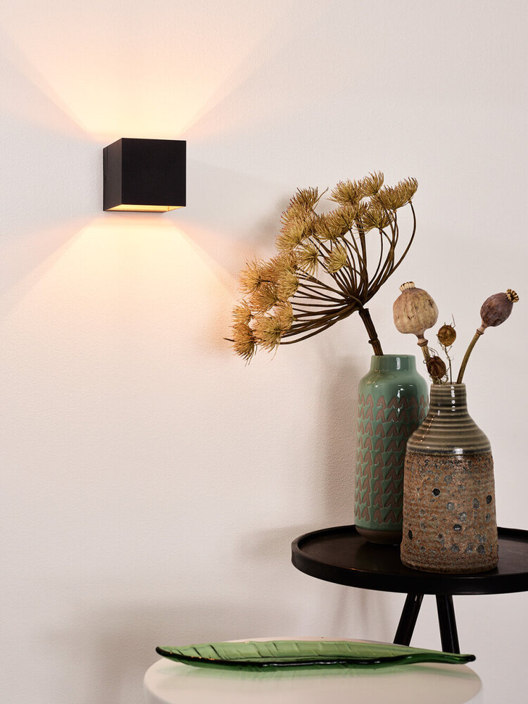 Lucide DEVI - Wandlamp - 1xG9 - Zwart Lucide DEVI - Wandlamp - 1xG9 - Zwart