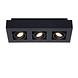 Lucide XIRAX - Plafondspot - LED Dim to warm - GU10 (MR16) - 3x5W 2200K/3000K - Zwart Lucide XIRAX - Plafondspot - LED Dim to warm - GU10 (MR16) - 3x5W 2200K/3000K - Zwart