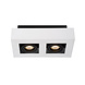 Lucide XIRAX - Plafondspot - LED Dim to warm - GU10 (MR16) - 2x5W 2200K/3000K - Wit Lucide XIRAX - Plafondspot - LED Dim to warm - GU10 (MR16) - 2x5W 2200K/3000K - Wit