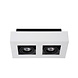 Lucide XIRAX - Plafondspot - LED Dim to warm - GU10 (MR16) - 2x5W 2200K/3000K - Wit Lucide XIRAX - Plafondspot - LED Dim to warm - GU10 (MR16) - 2x5W 2200K/3000K - Wit