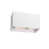 Lucide BODI - Plafondspot - 2xGU10 (MR16) - Wit Lucide BODI - Plafondspot - 2xGU10 (MR16) - Wit