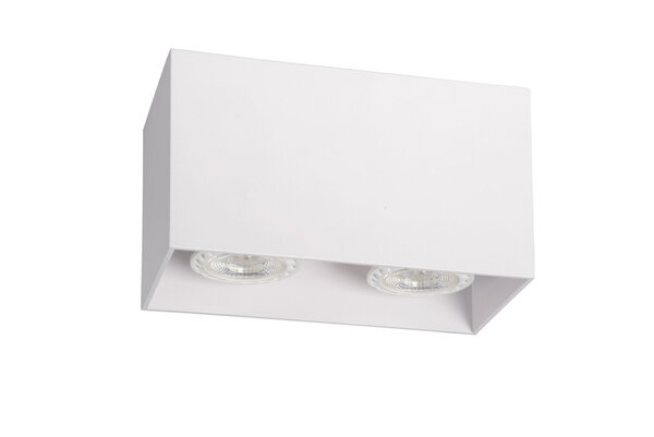 Lucide BODI - Plafondspot - 2xGU10 (MR16) - Wit