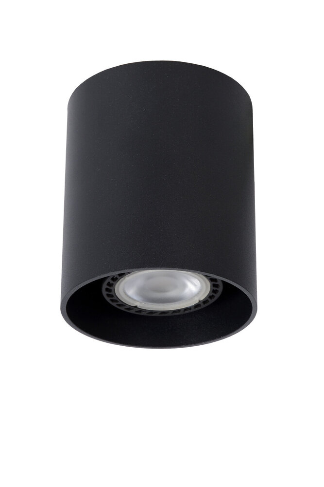 Lucide BODI - Plafondspot - Ø 8 cm - 1xGU10 (MR16) - Zwart