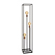 Lucide ARTHUR - Vloerlamp - 3xE27 - Zwart