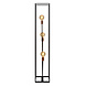 Lucide ARTHUR - Vloerlamp - 3xE27 - Zwart