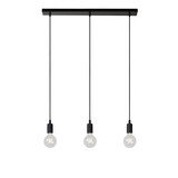 Lucide FIX - Hanglamp - 3xE27 - Zwart Lucide FIX - Hanglamp - 3xE27 - Zwart