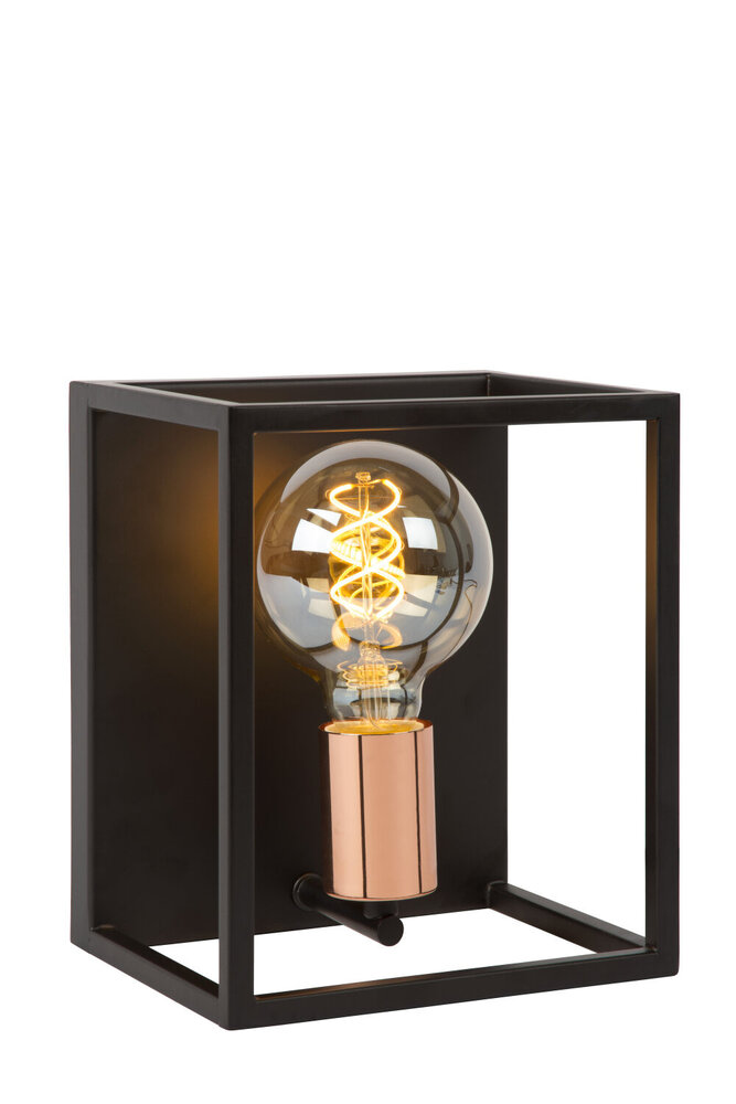 Lucide ARTHUR - Wandlamp - 1xE27 - Zwart Lucide ARTHUR - Wandlamp - 1xE27 - Zwart
