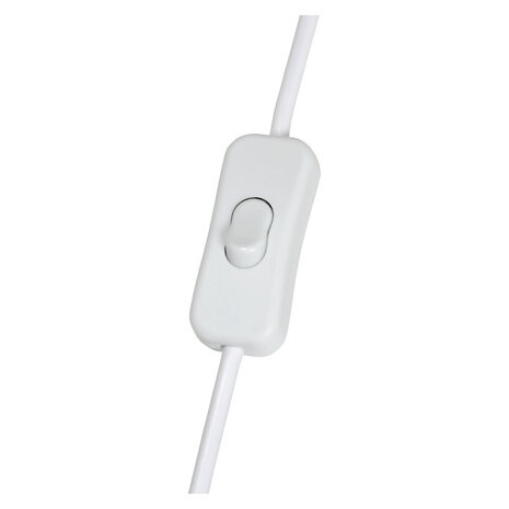 Lucide FIX - Wandlamp - 1xE27 - Wit