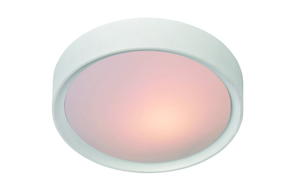 Lucide LEX - Plafonnière - Ø 33 cm - 2xE27 - Wit Lucide LEX - Plafonnière - Ø 33 cm - 2xE27 - Wit