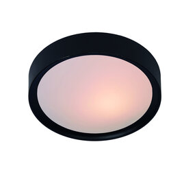 Lucide LEX - Plafonnière - Ø 33 cm - 2xE27 - Zwart Lucide LEX - Plafonnière - Ø 33 cm - 2xE27 - Zwart