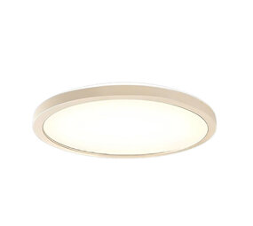 RINUS - Plafonnière Badkamer - Ø 40 cm - LED - CCT - 1x24W 2200K/3000K - IP44 - Opaal - Essential RINUS - Plafonnière Badkamer - Ø 40 cm - LED - CCT - 1x24W 2200K/3000K - IP44 - Opaal - Essential