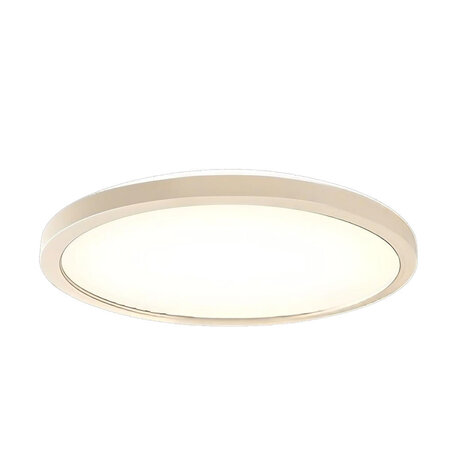 RINUS - Plafonnière Badkamer - Ø 40 cm - LED - CCT - 1x24W 2200K/3000K - IP44 - Opaal - Essential RINUS - Plafonnière Badkamer - Ø 40 cm - LED - CCT - 1x24W 2200K/3000K - IP44 - Opaal - Essential