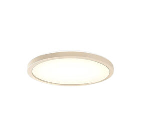 Lucide RINUS - Plafonnière Badkamer - Ø 30 cm - LED - CCT - 1x18W 2200K/3000K - IP44 - Opaal - Essential Lucide RINUS - Plafonnière Badkamer - Ø 30 cm - LED - CCT - 1x18W 2200K/3000K - IP44 - Opaal - Essential