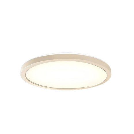 Lucide RINUS - Plafonnière Badkamer - Ø 30 cm - LED - CCT - 1x18W 2200K/3000K - IP44 - Opaal - Essential Lucide RINUS - Plafonnière Badkamer - Ø 30 cm - LED - CCT - 1x18W 2200K/3000K - IP44 - Opaal - Essential