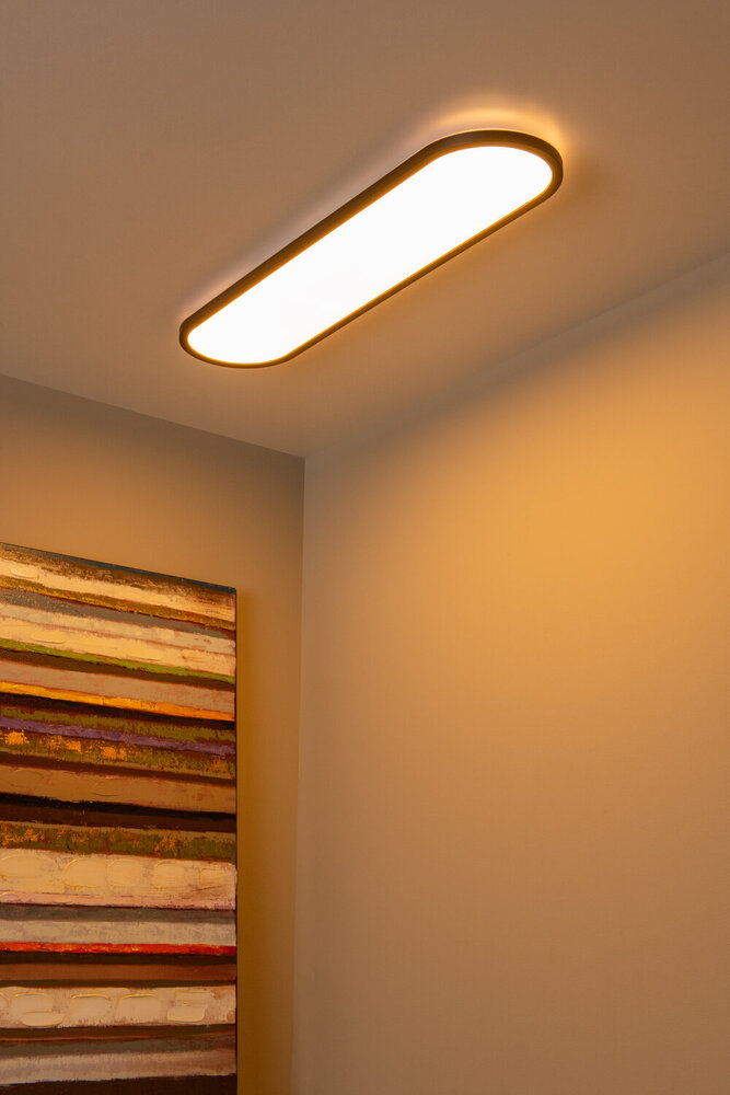 Lucide ELLY - Plafonnière - LED Dimb. - CCT - 1x36W 2700K/4000K - Opaal - Essential Lucide ELLY - Plafonnière - LED Dimb. - CCT - 1x36W 2700K/4000K - Opaal - Essential