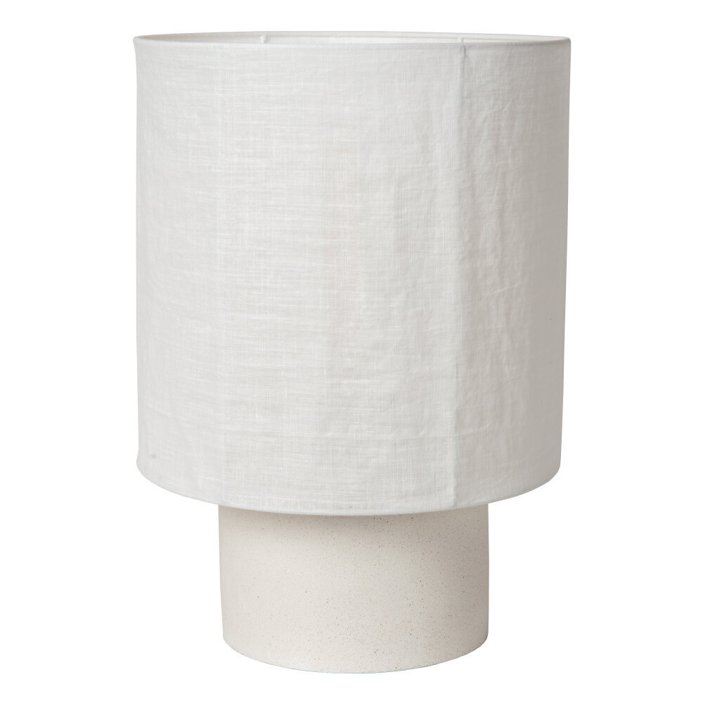 Lucide TISSAJA - Tafellamp - Ø 35 cm - 1xE27 - Wit - Essential Lucide TISSAJA - Tafellamp - Ø 35 cm - 1xE27 - Wit - Essential