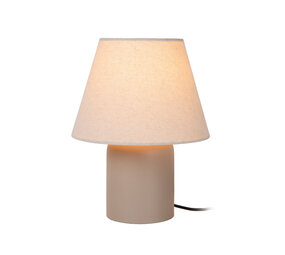 Lucide MACIA - Tafellamp - 1xE14 - Beige Lucide MACIA - Tafellamp - 1xE14 - Beige