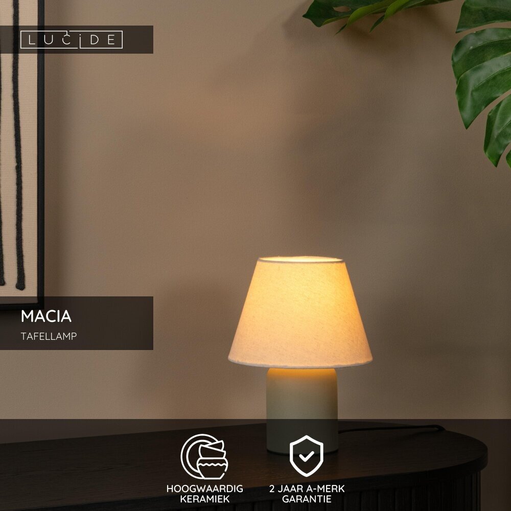 Lucide MACIA - Tafellamp - 1xE14 - Groen Lucide MACIA - Tafellamp - 1xE14 - Groen