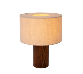 Lucide TACHINA - Tafellamp - 1xE27 - Naturel
