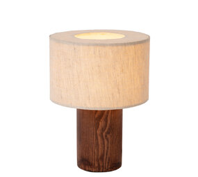 Lucide TACHINA - Tafellamp - 1xE14 - Naturel