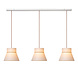 Lucide SCARLET - Hanglamp - 3xE27 - Beige - Essential