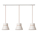 Lucide SCARLET - Hanglamp - 3xE27 - Beige - Essential
