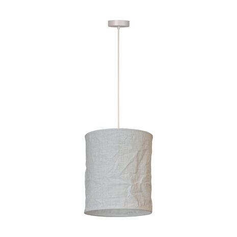 Lucide TISSAJA - Hanglamp - Ø 30 cm - 1xE27 - Wit - Essential Lucide TISSAJA - Hanglamp - Ø 30 cm - 1xE27 - Wit - Essential