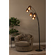 Lucide RANKOS - Vloerlamp - 5xE14 - Zwart Lucide RANKOS - Vloerlamp - 5xE14 - Zwart