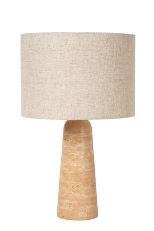 Lucide NIMUE - Tafellamp - Ø 30 cm - 1xE27 - Taupe Lucide NIMUE - Tafellamp - Ø 30 cm - 1xE27 - Taupe