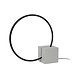 Lucide CIRKELIS - Tafellamp - Ø 32 cm - LED Dimb. - 1x6W 3000K - Zwart