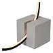 Lucide CIRKELIS - Tafellamp - Ø 32 cm - LED Dimb. - 1x6W 3000K - Zwart