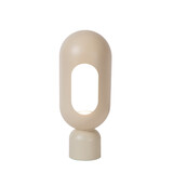 Lucide BARRIS - Tafellamp - 1xE27 - Taupe