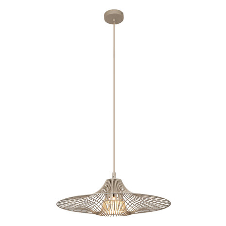 Lucide ELLIS - Hanglamp - Ø 50 cm - 1xE27 - Taupe - Essential Lucide ELLIS - Hanglamp - Ø 50 cm - 1xE27 - Taupe - Essential