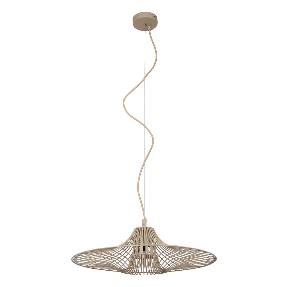 Lucide ELLIS - Hanglamp - Ø 50 cm - 1xE27 - Taupe - Essential Lucide ELLIS - Hanglamp - Ø 50 cm - 1xE27 - Taupe - Essential