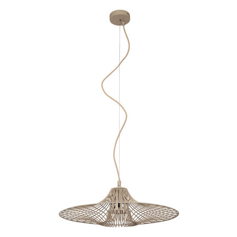 Lucide ELLIS - Hanglamp - Ø 50 cm - 1xE27 - Taupe - Essential Lucide ELLIS - Hanglamp - Ø 50 cm - 1xE27 - Taupe - Essential